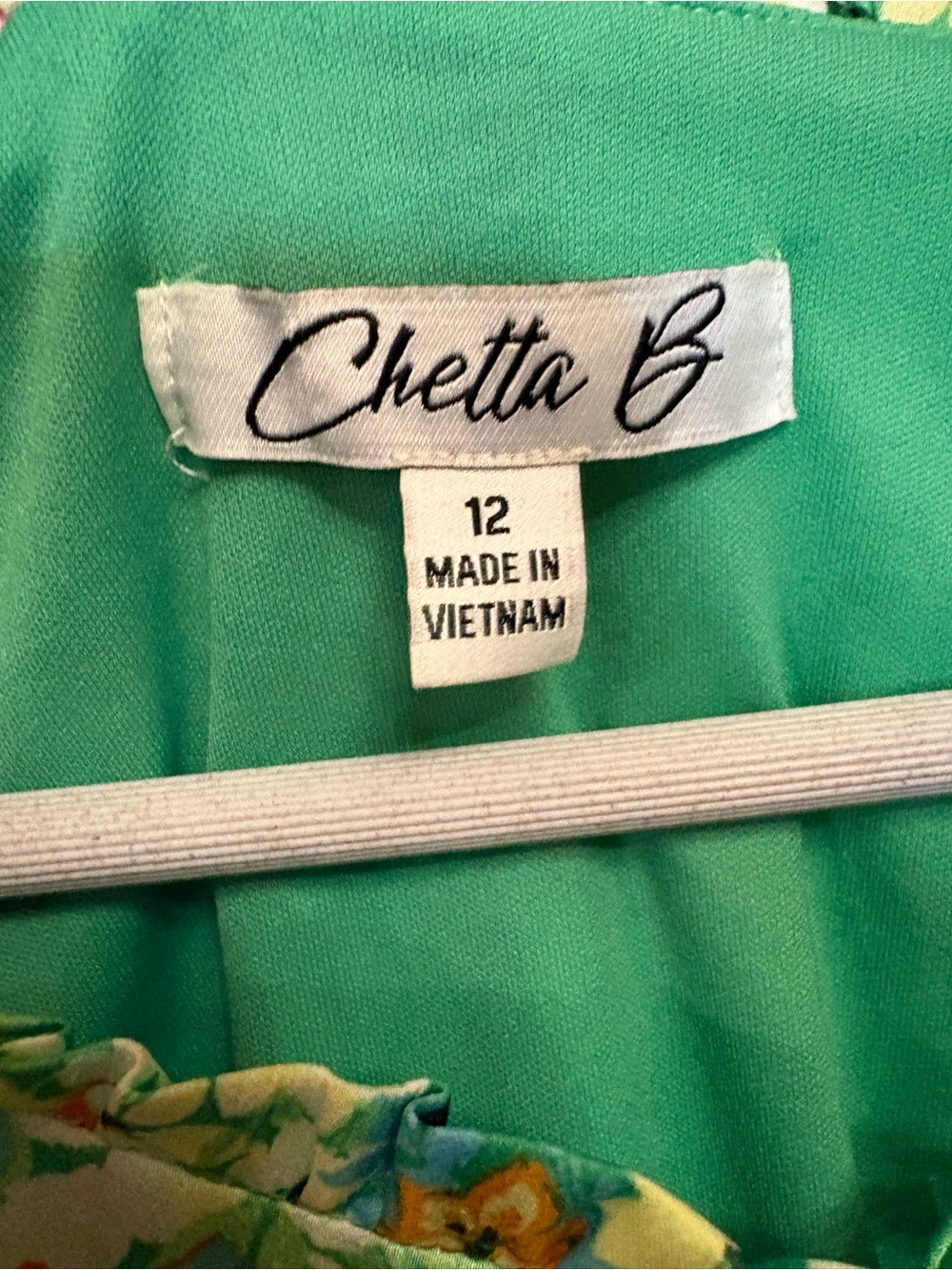 Green Floral Sleeveless Midi Dress - Picture 5 of 7